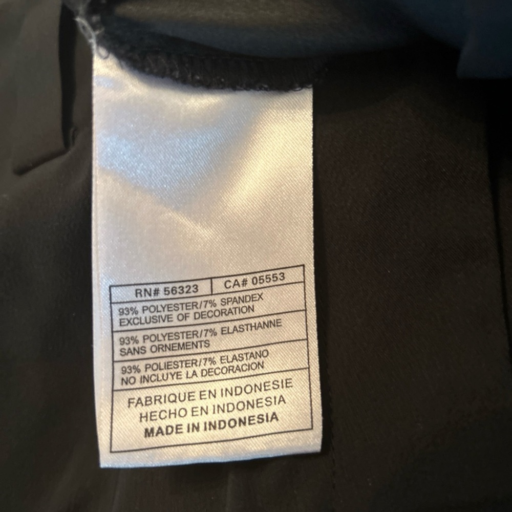 Nike Golf Women’s size 8 Fit Dry Black Dress Cropped Pants - Picture 4 of 9